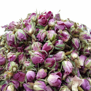 غنچه گل محمدی خشک شده